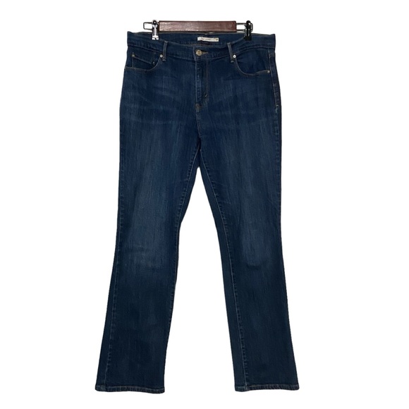 Levi’s 505 Straight Leg Jeans Blue - Picture 4 of 15